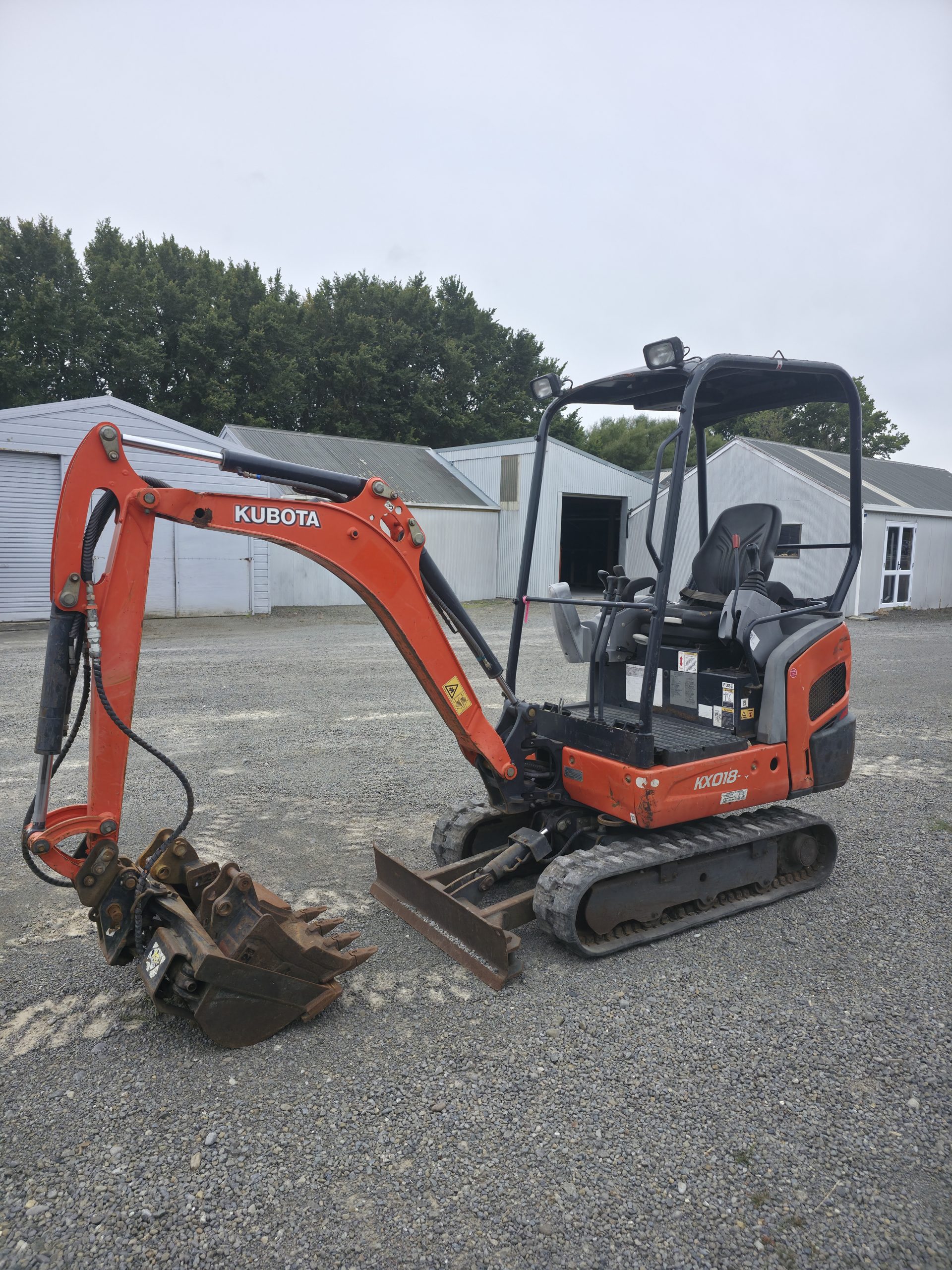 2017 Kubota KX018-4 1.8T Mini Excavator/ Digger