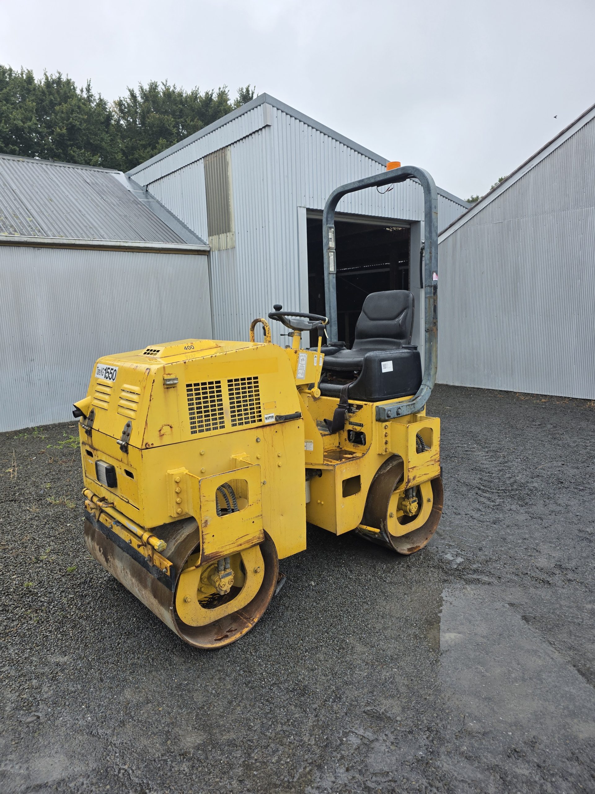 2008 Sakai SW250 1.6T Tandem Smooth Drum Roller Compactor