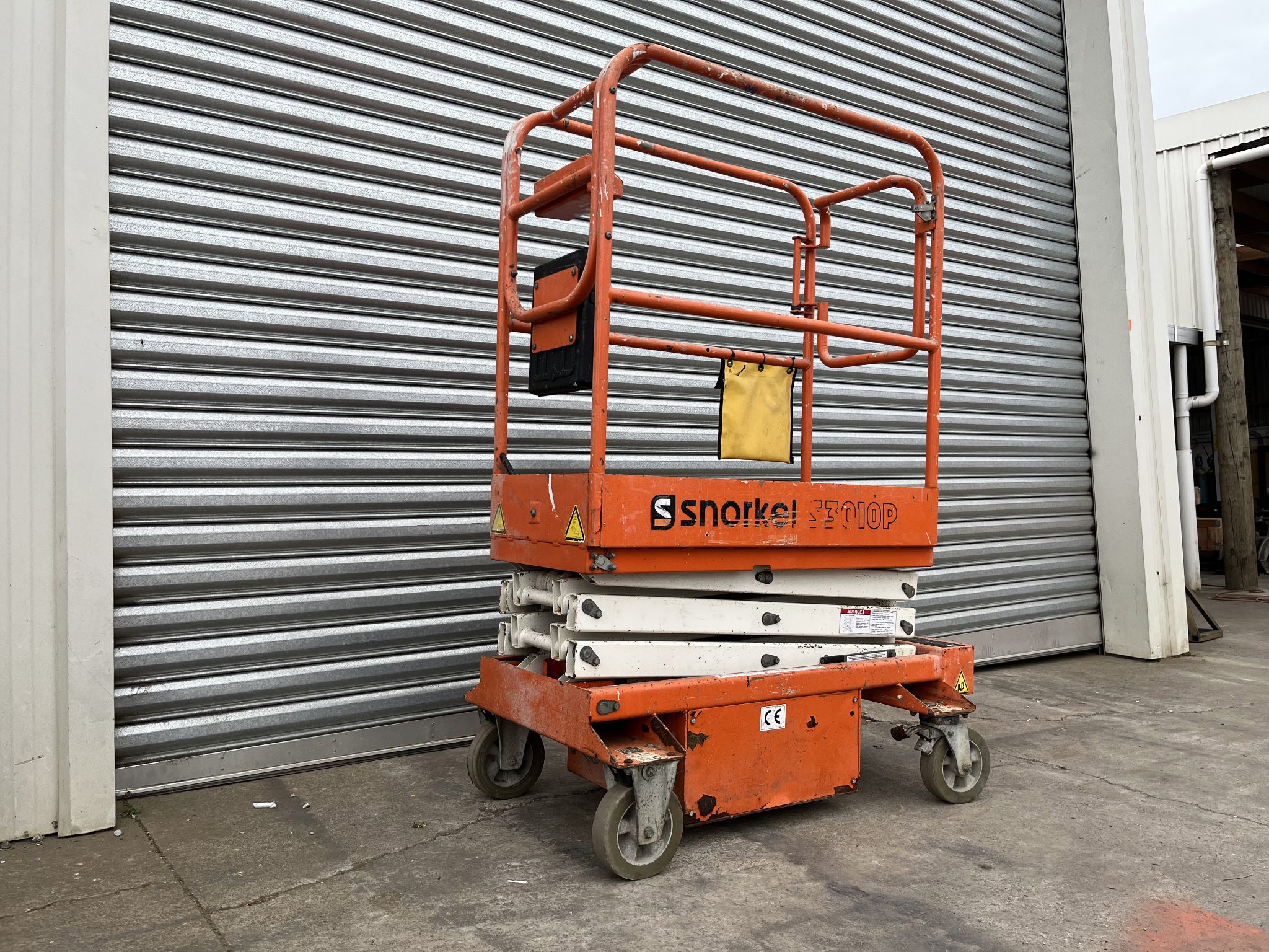 2017 Snorkel S3010P 5m Push Around Mini Scissor Lift/ EWP/ Man Lift