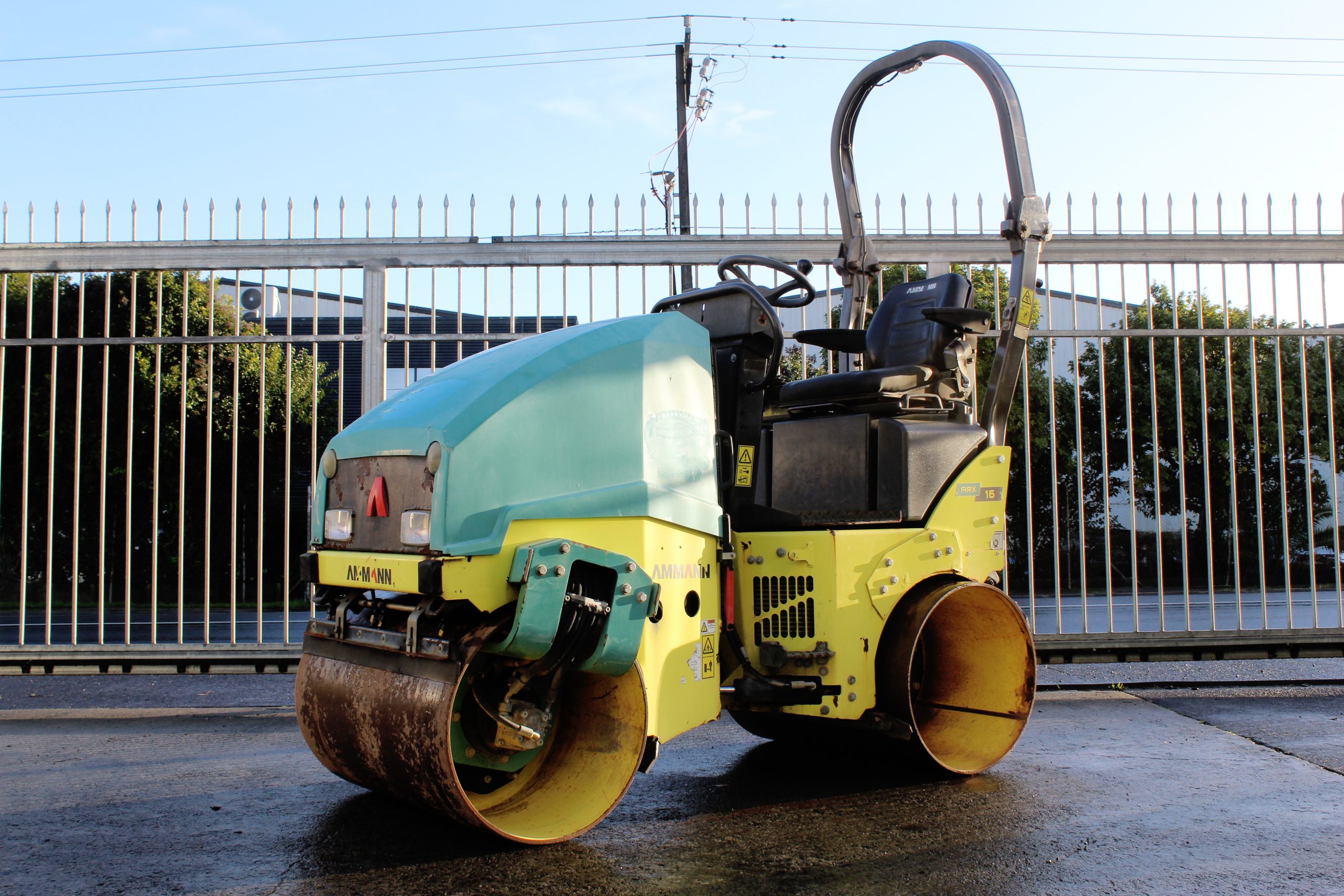 2018 Ammann ARX 16 1.7T Tandem Smooth Drum Roller Compactor