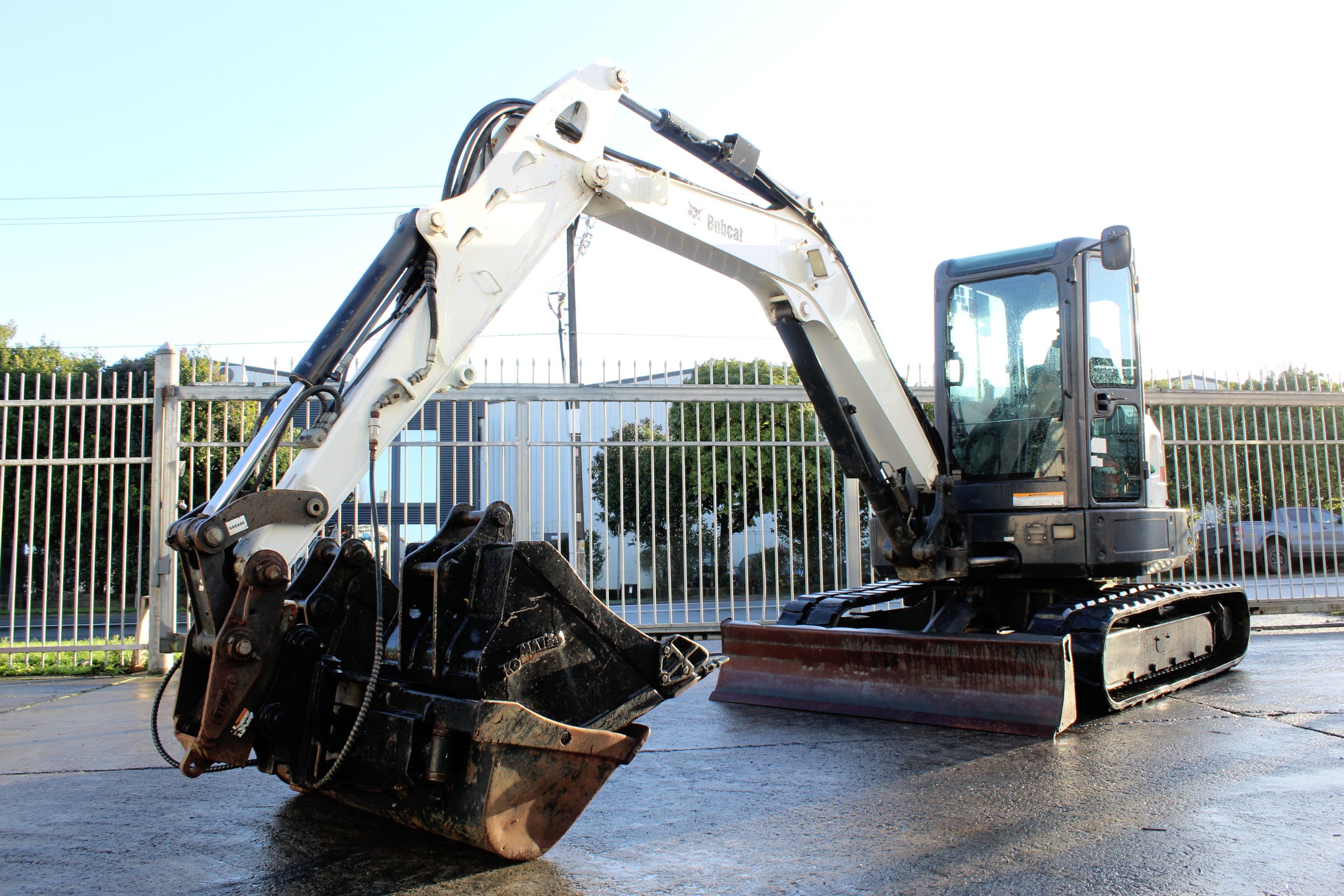 2014 Bobcat E50 5T Rubber Tracked Excavator/ Digger