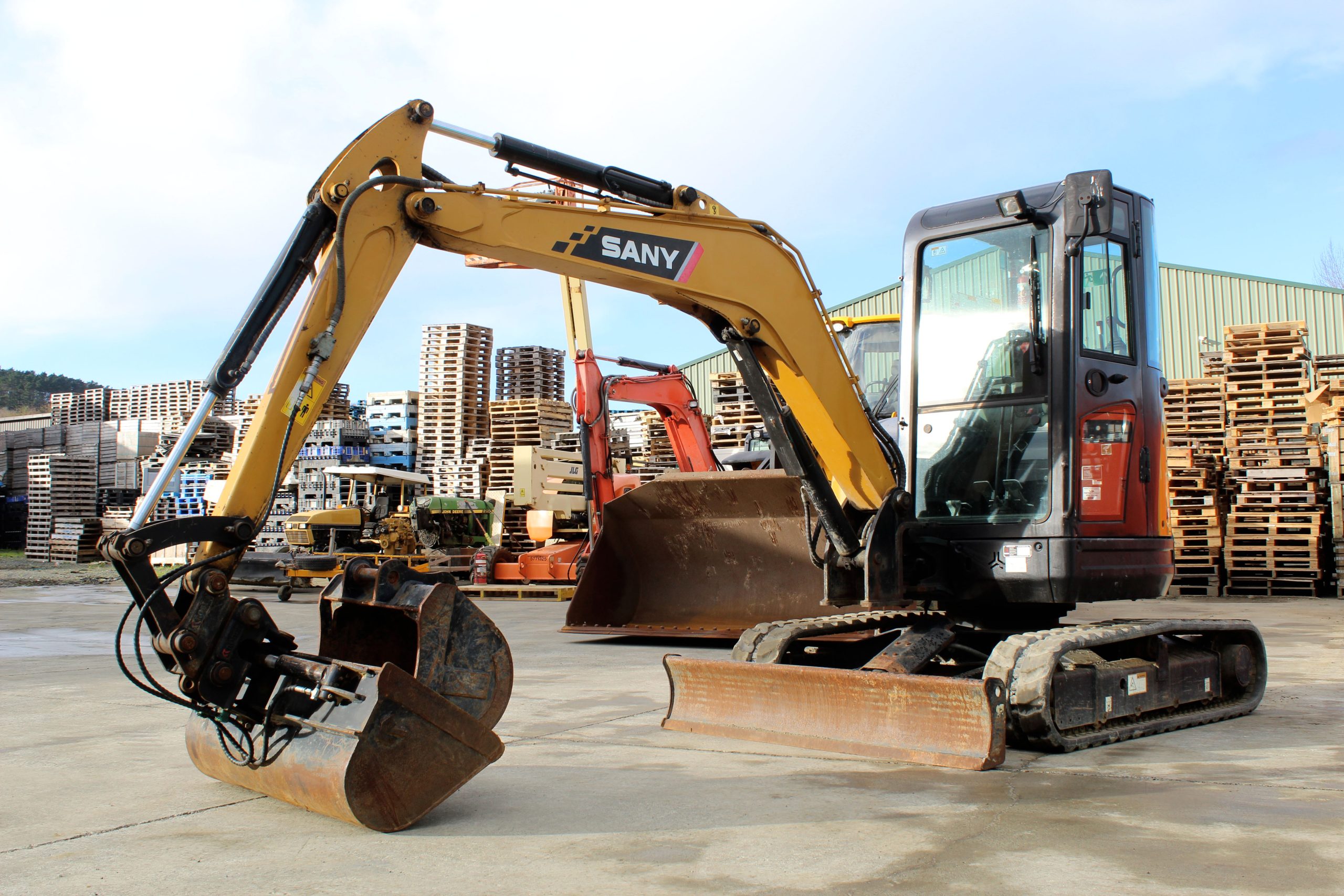2018 Sany SY35U 3.5T Rubber Tracked Excavator/ Digger