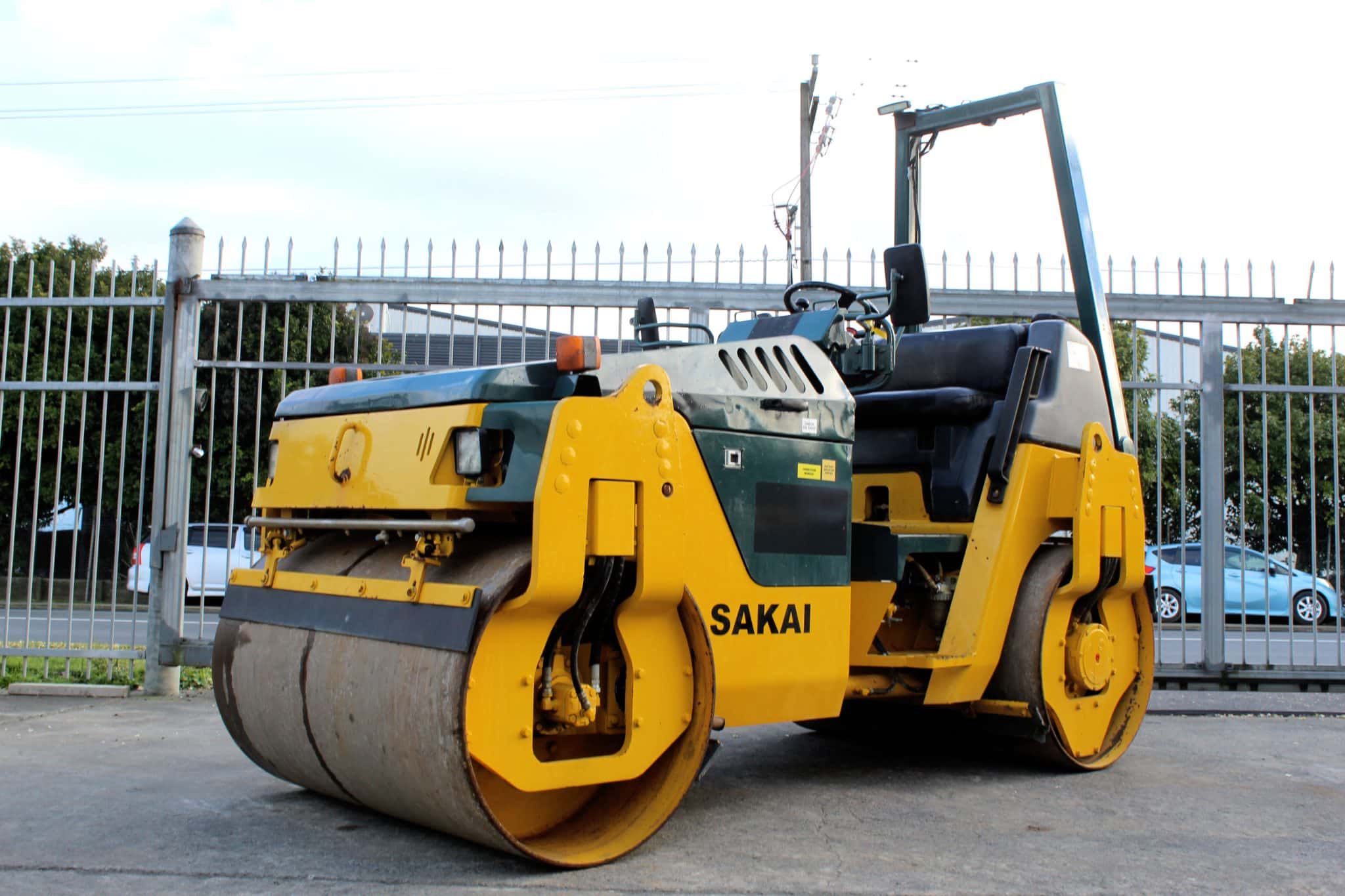 2008 Sakai SW502-1 4T Tandem Smooth Drum Roller Compactor