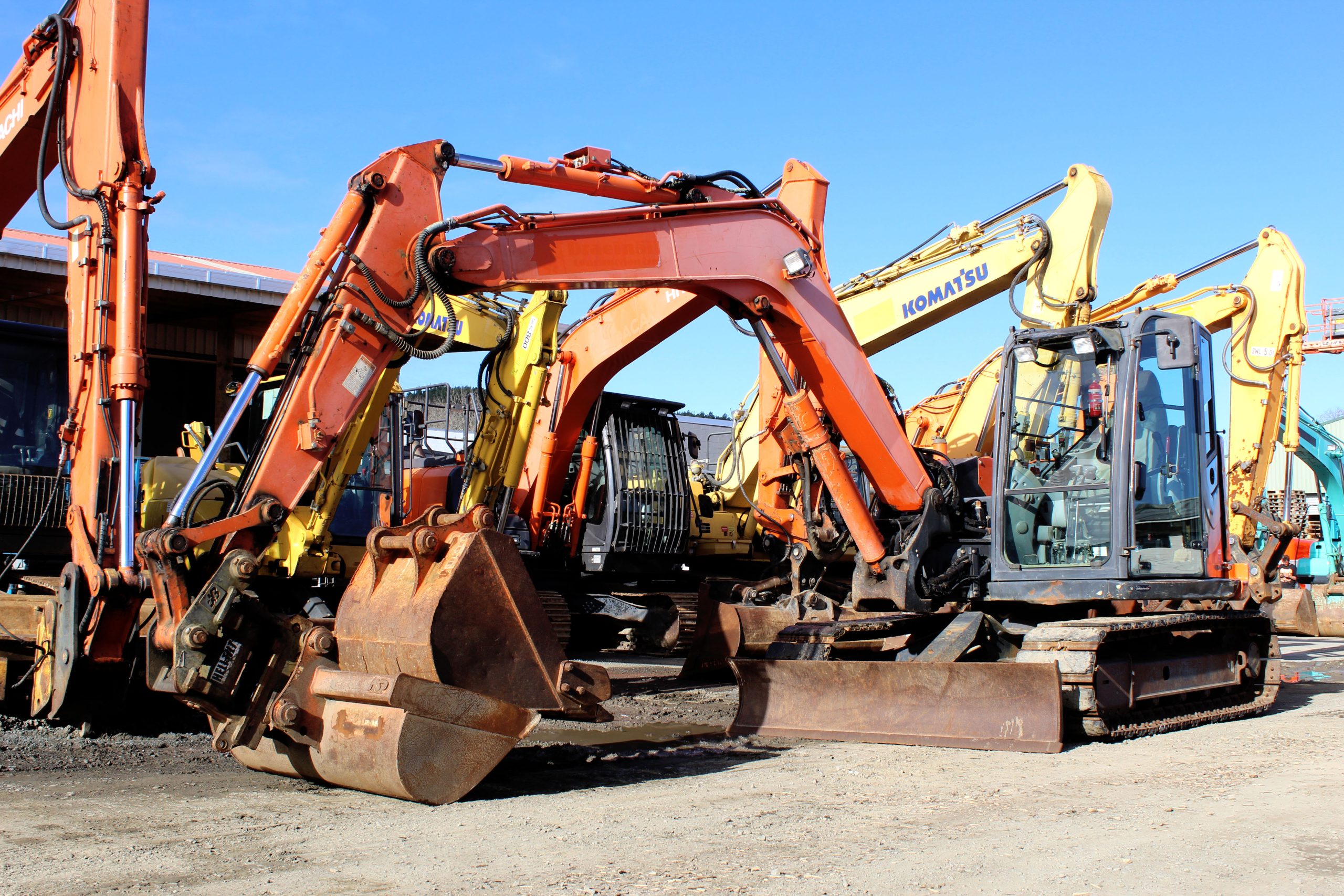 2015 Hitachi ZX85USB-5A 8.5T Steel Tracked Excavator/ Digger