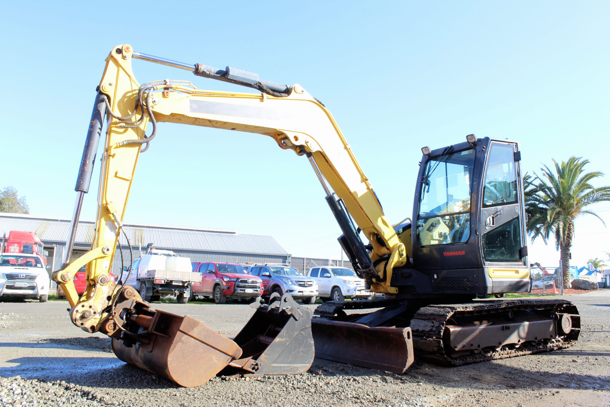 2013 Yanmar VIO80-1 8T Steel Tracked Excavator/ Digger